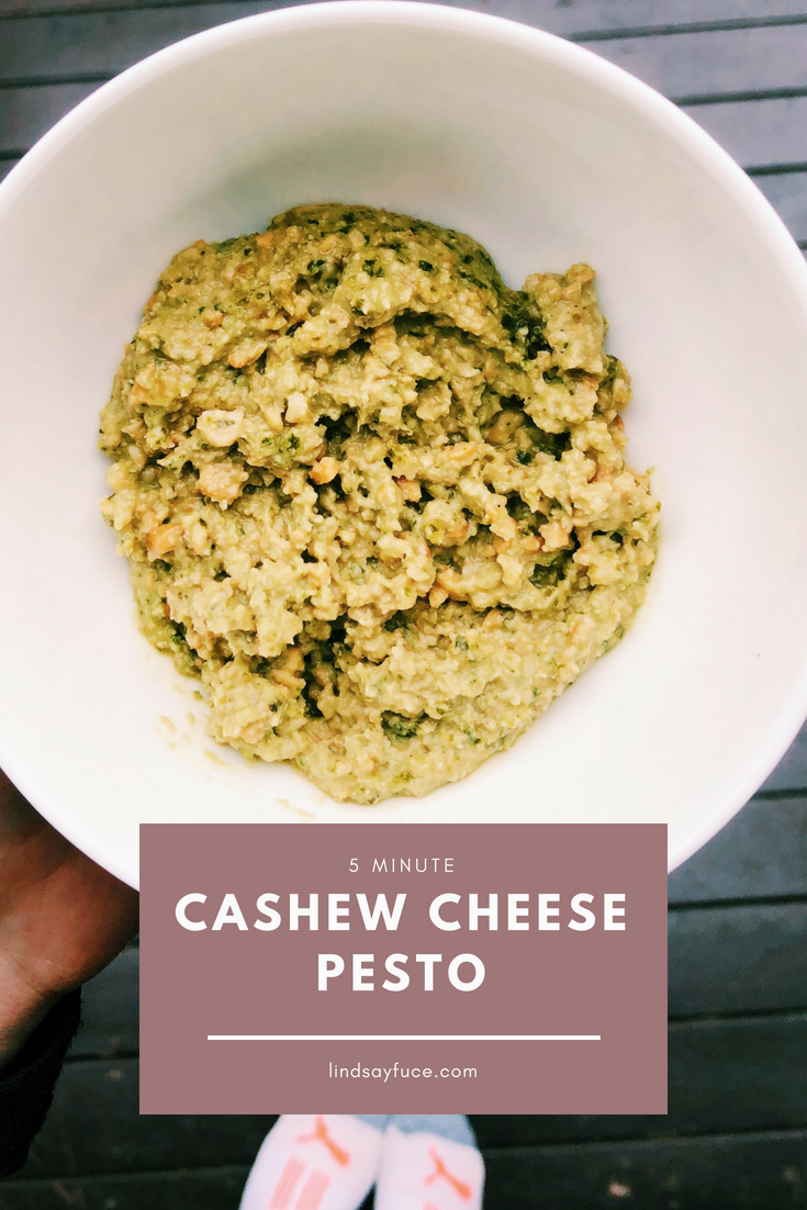 cashew cheese pesto