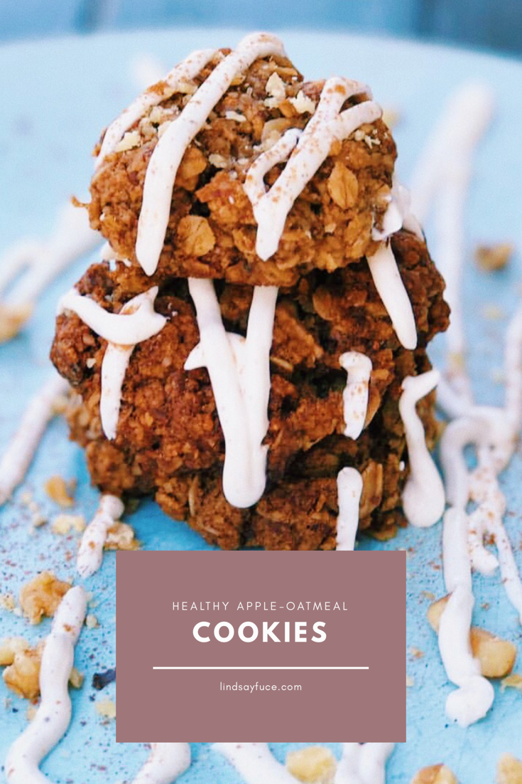 apple oatmeal cookies