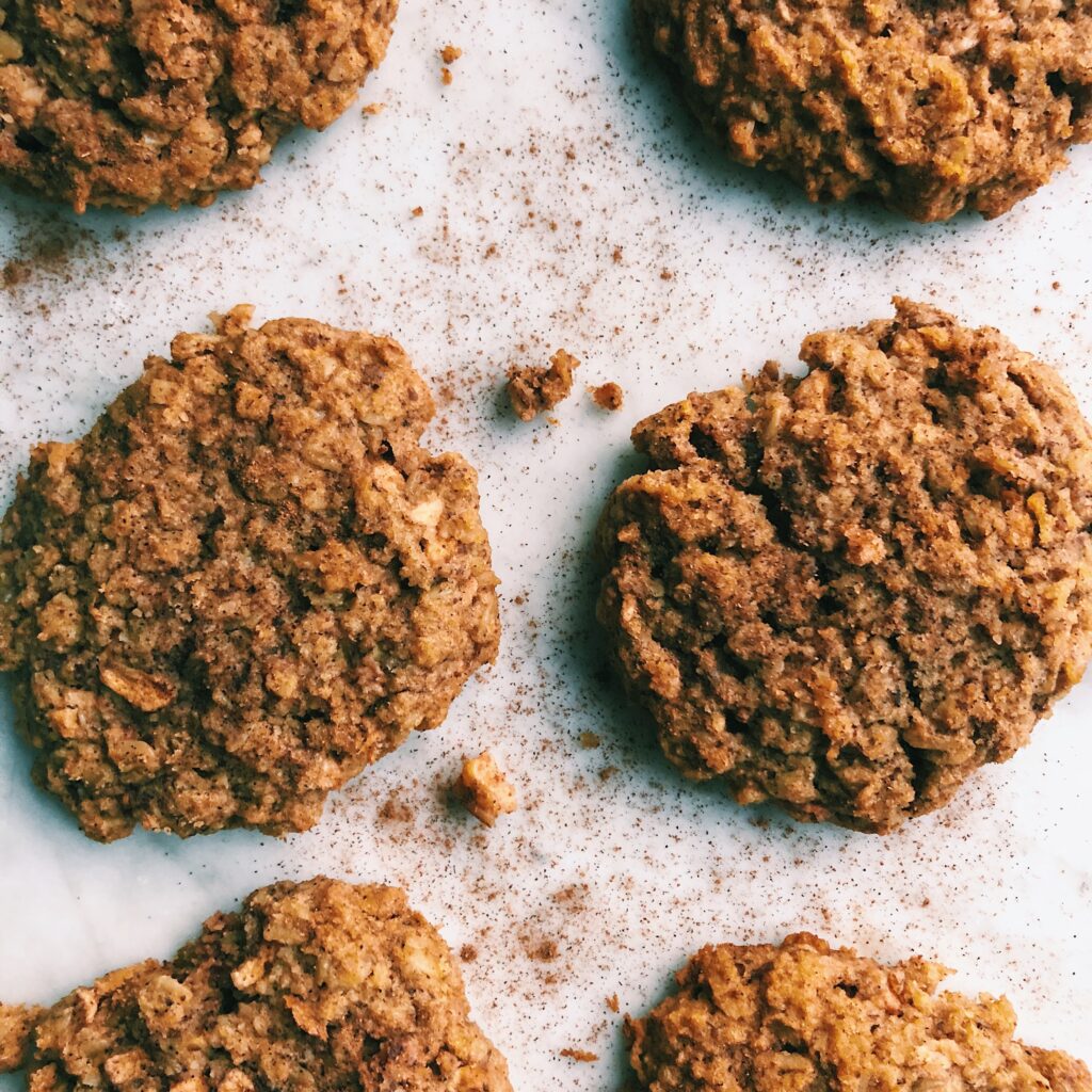 Gluten-Free Apple Oatmeal Breakfast Cookies