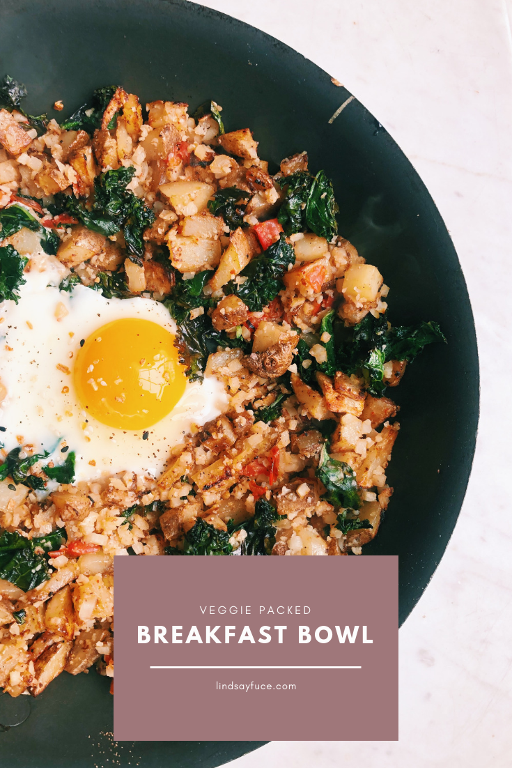 veggie packed breakfast bowl