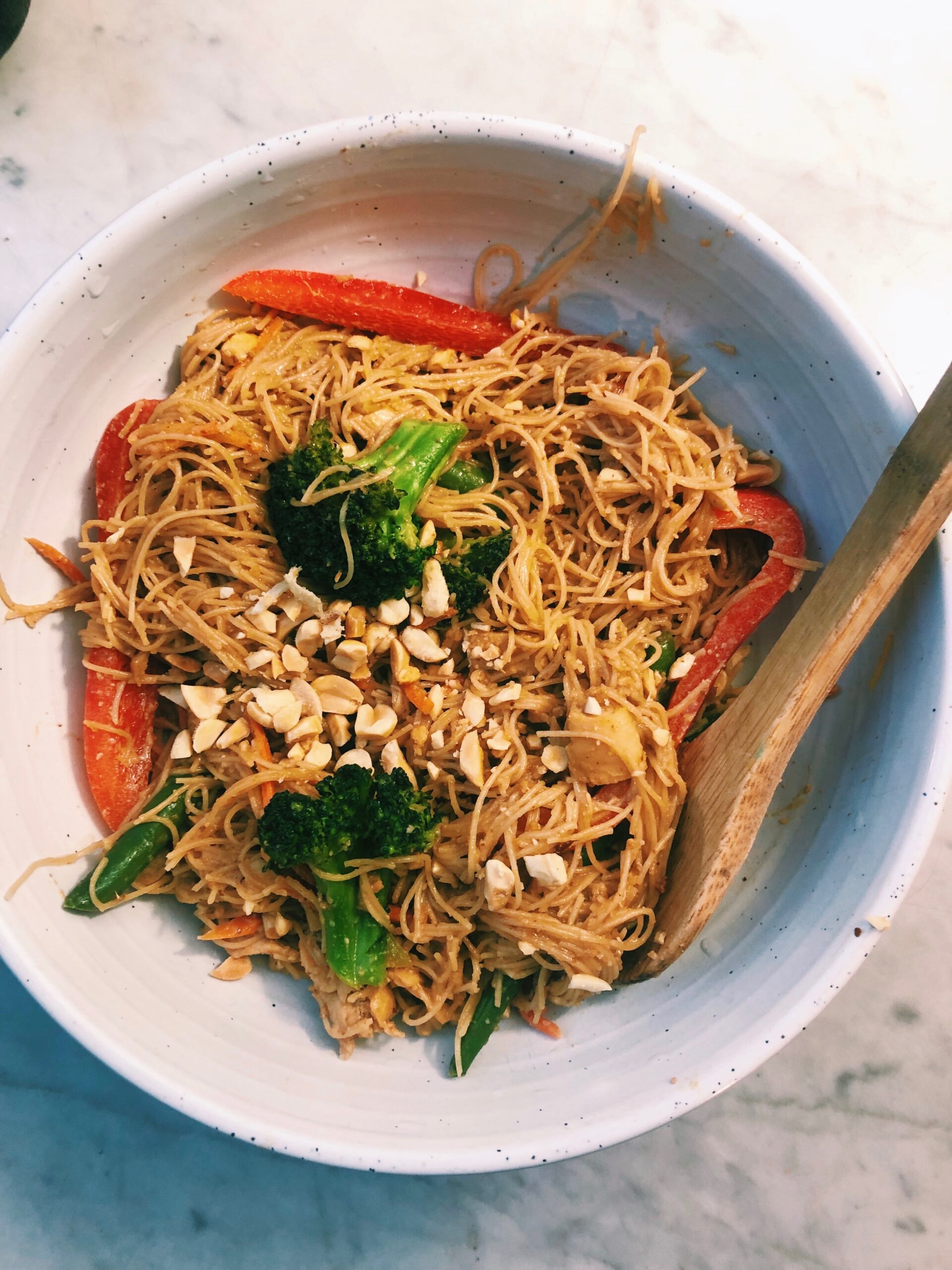 Gluten-Free Spicy Peanut Pad Thai