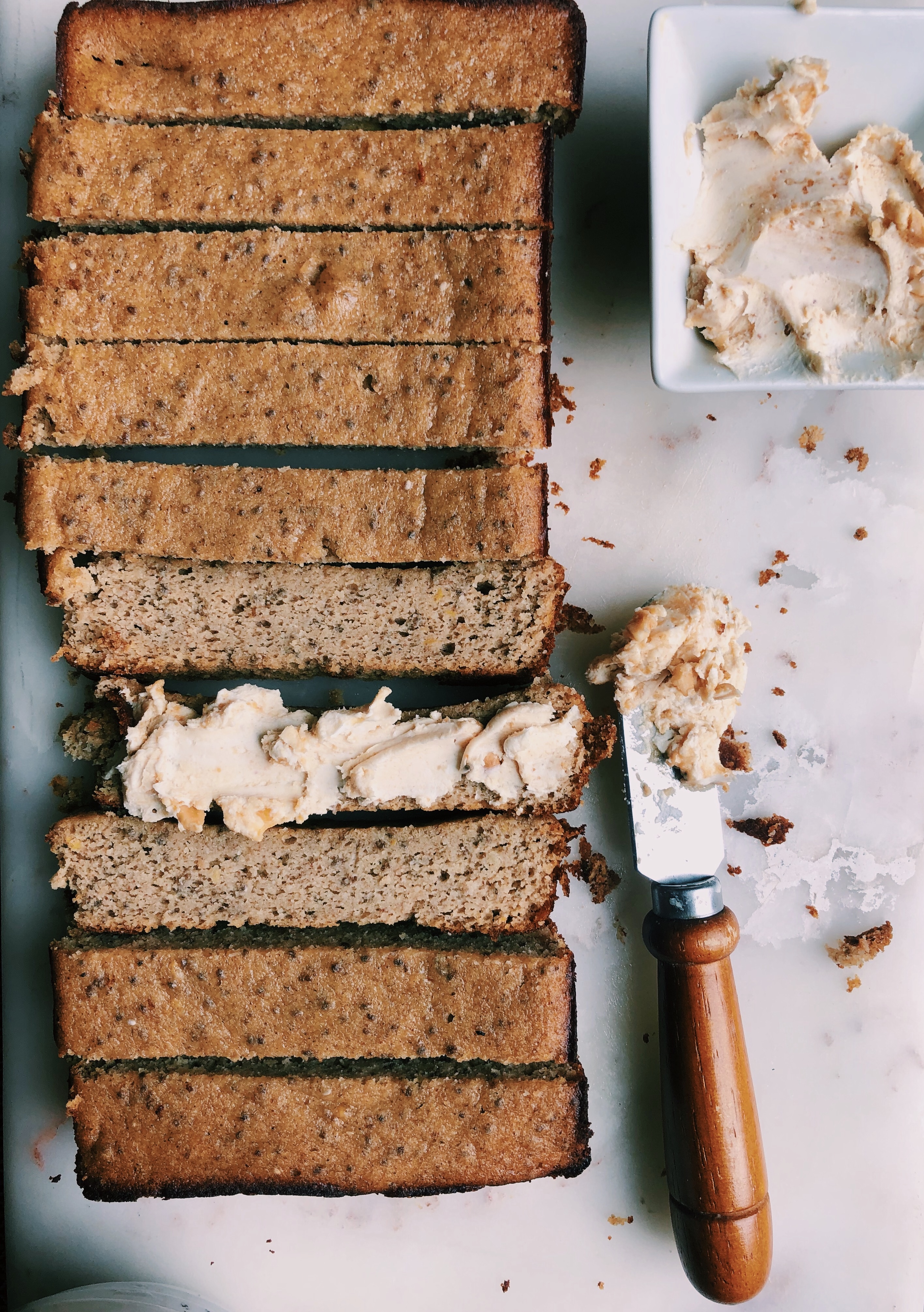 gluten-free peanut butter bread