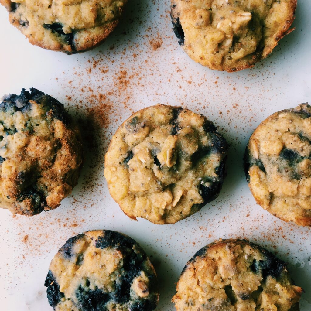 Gluten-Free Blueberry Lemon Muffins