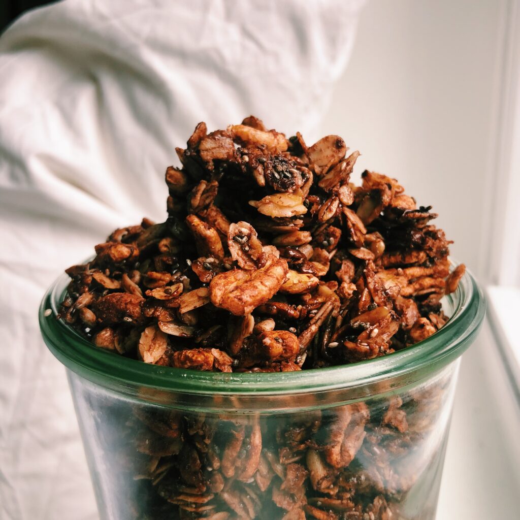 Gluten-Free Chocolate Sea Salt Granola