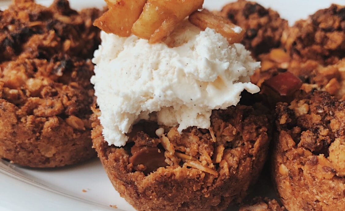 Gluten-Free Single-Serve Apple Crisp