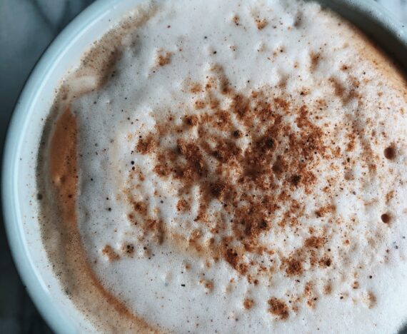 hormone friendly pumpkin spice latte